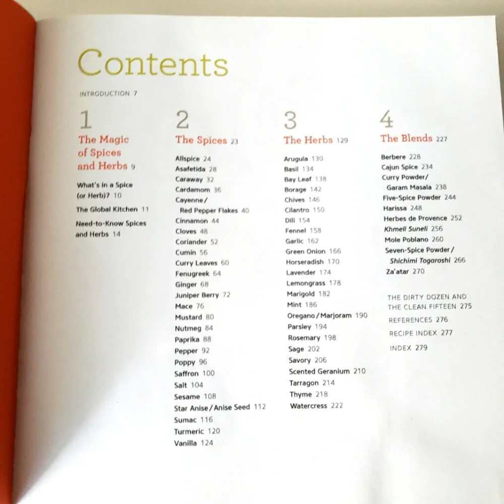 CookBook Essential Spices and Herbs by Christina Nichol